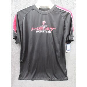 NWT Mens 2XT MAJESTIC Miami HEAT On Court Big and Tall Black NBA Shooting Shirt